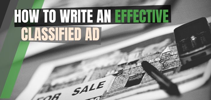 How to Write an Effective Classified Ad