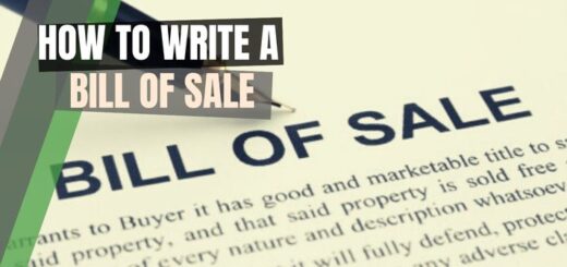 Create a Bill of Sale